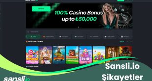 Sansli.io Şikayetler